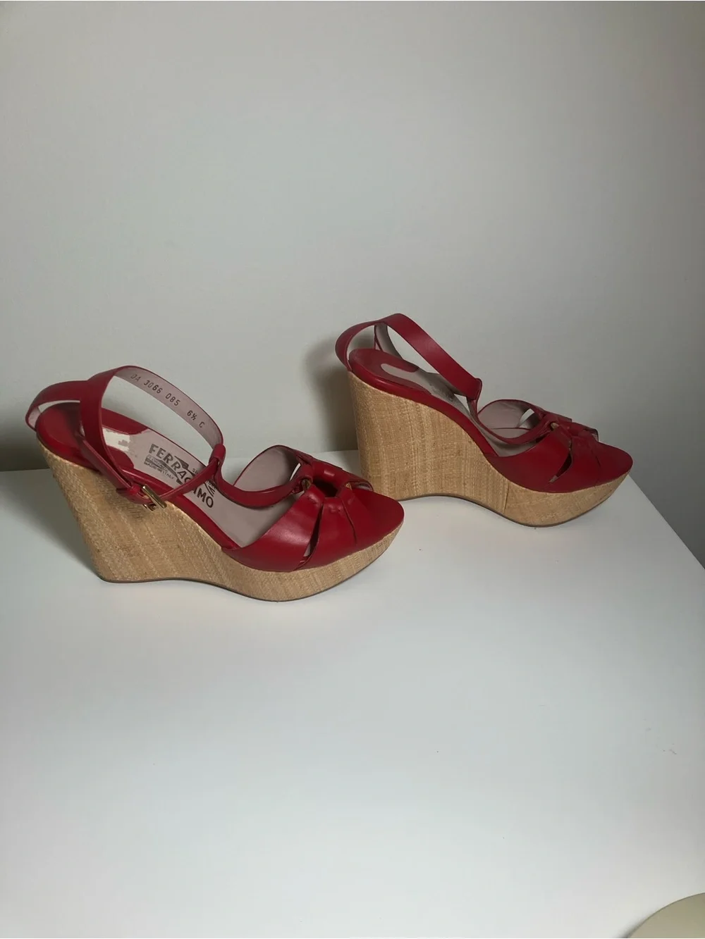 Salvatore Ferragamo elegant red